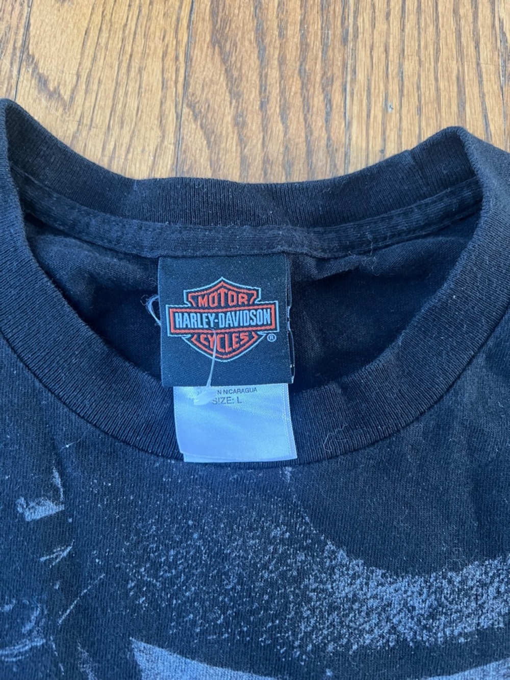Harley-Davidson Black Tee shirt - Picture 2 of 3